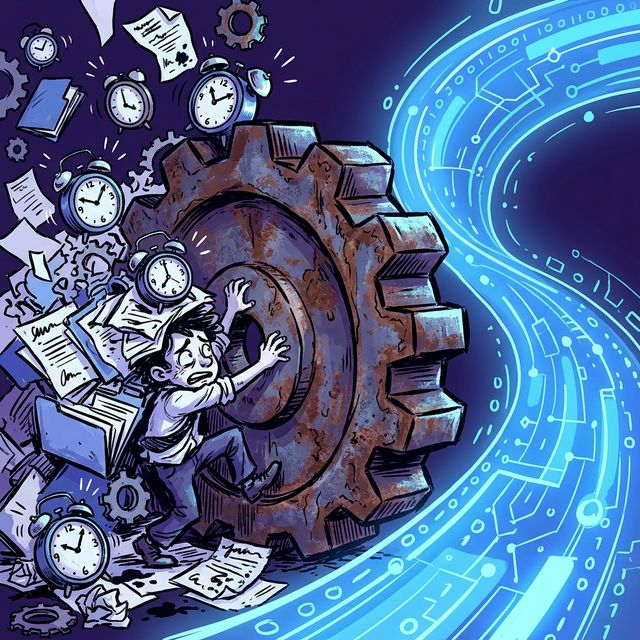 O Caos do Trabalho Manual